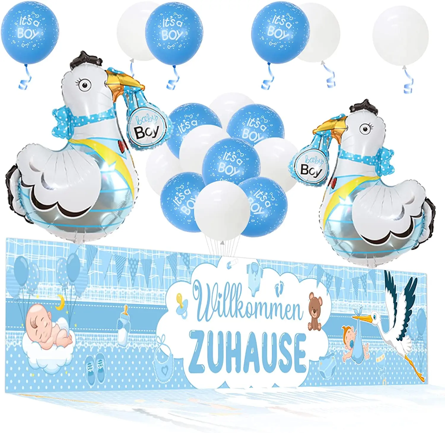 Décorations для маленьких мальчиков It's a Boy bannière de jardin Добро пожаловать в новый или голубой праздничный набор для будущей мамы
Décorations для маленьких мальчиков It's a Boy bannière de jardin Добро пожаловать в новый или голубой праздничный набор для будущей мамы