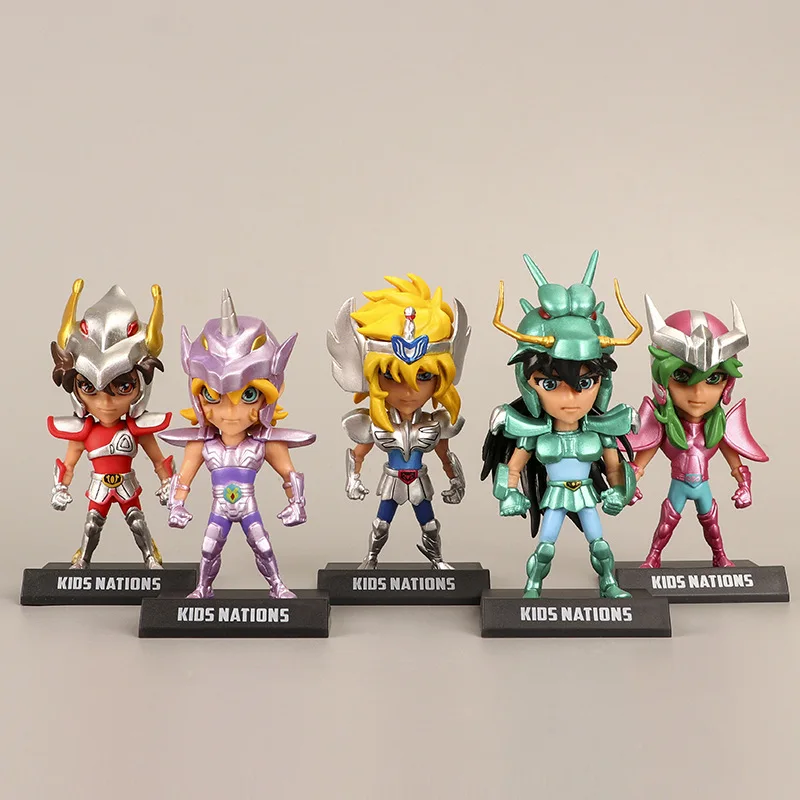 5Pcs Saint Seiya Action Figure New PVC Shiryu Jabu Collection Model Set Toys Gift for Children Anime Figurine Tide Play Ornament
5Pcs Saint Seiya Action Figure New PVC Shiryu Jabu Collection Model Set Toys Gift for Children Anime Figurine Tide Play Ornament