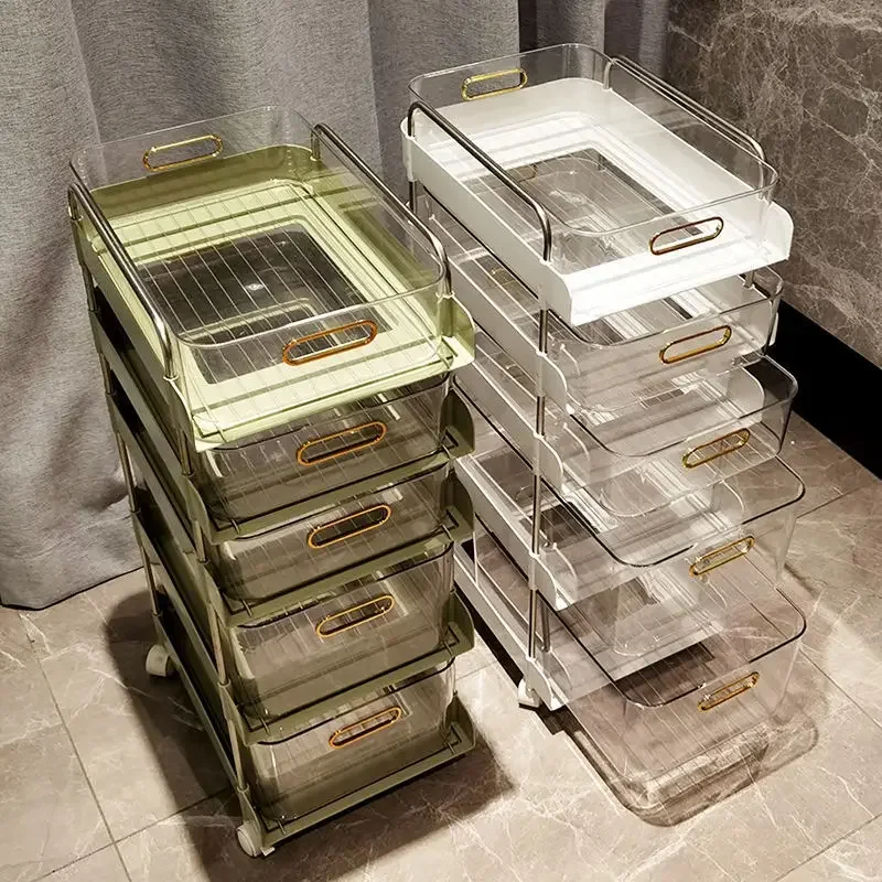 Plastic Luxury Floor-To-Ceiling Kitchen Trolley Mobile Toilet Storage Rack Multi-functional Snack Storage Rack Kitchen Furniture
Plastic Luxury Floor-To-Ceiling Kitchen Trolley Mobile Toilet Storage Rack Multi-functional Snack Storage Rack Kitchen Furniture