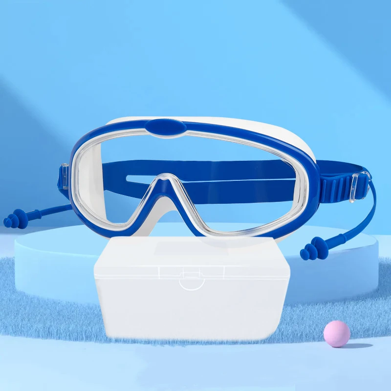 Kids Swimming Goggles Waterproof Adjustable Swim Eyewear Anti Fog UV Protection Diving Surfing Swimming Glasses Children Earplug
Kids Swimming Goggles Waterproof Adjustable Swim Eyewear Anti Fog UV Protection Diving Surfing Swimming Glasses Children Earplug