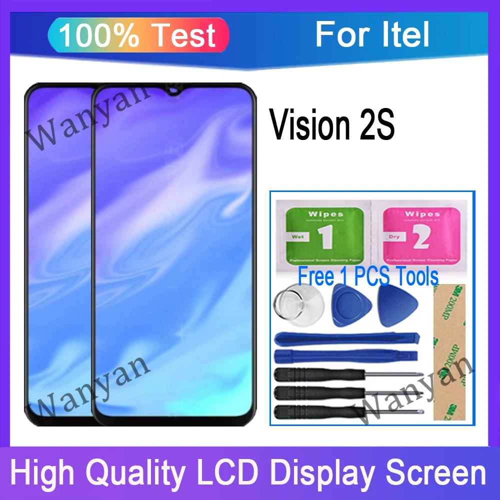 Original For Itel Vision 2S P651L LCD Display Touch Screen Digitizer Replacement
Original For Itel Vision 2S P651L LCD Display Touch Screen Digitizer Replacement