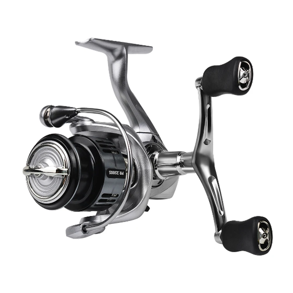 Double Grip Spinning Fishing Reel 7+1BB Long Casting Ultra-Smooth Fishing Reel for Carp Freshwater Saltwater with Balancer Bar
Double Grip Spinning Fishing Reel 7+1BB Long Casting Ultra-Smooth Fishing Reel for Carp Freshwater Saltwater with Balancer Bar