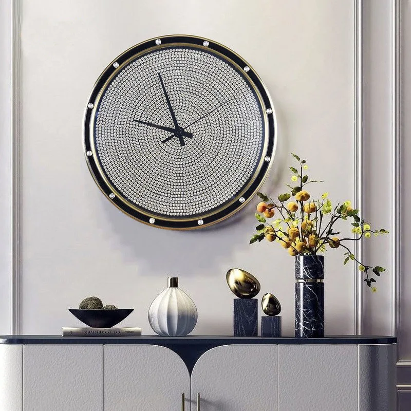 

Модные настенные часы в скандинавском стиле 3D, роскошные бесшумные настенные часы из чистой меди для гостиной, креативные настенные часы, настенные часы, декоративное искусство, настенные часы