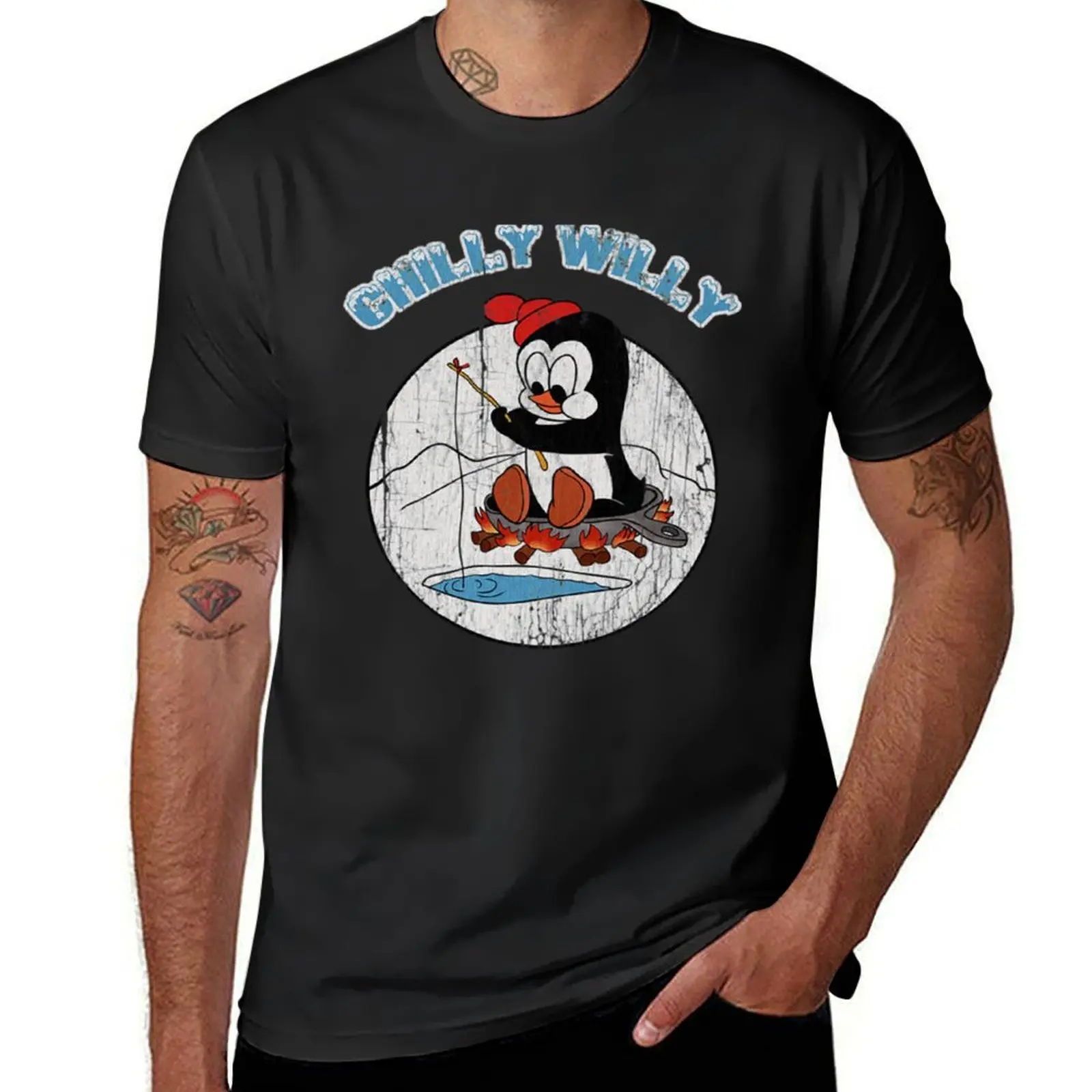 Chilly Willy T-Shirt heavyweights tees customs design your own summer clothes Men's t-shirt 
Chilly Willy T-Shirt heavyweights tees customs design your own summer clothes Men's t-shirt
