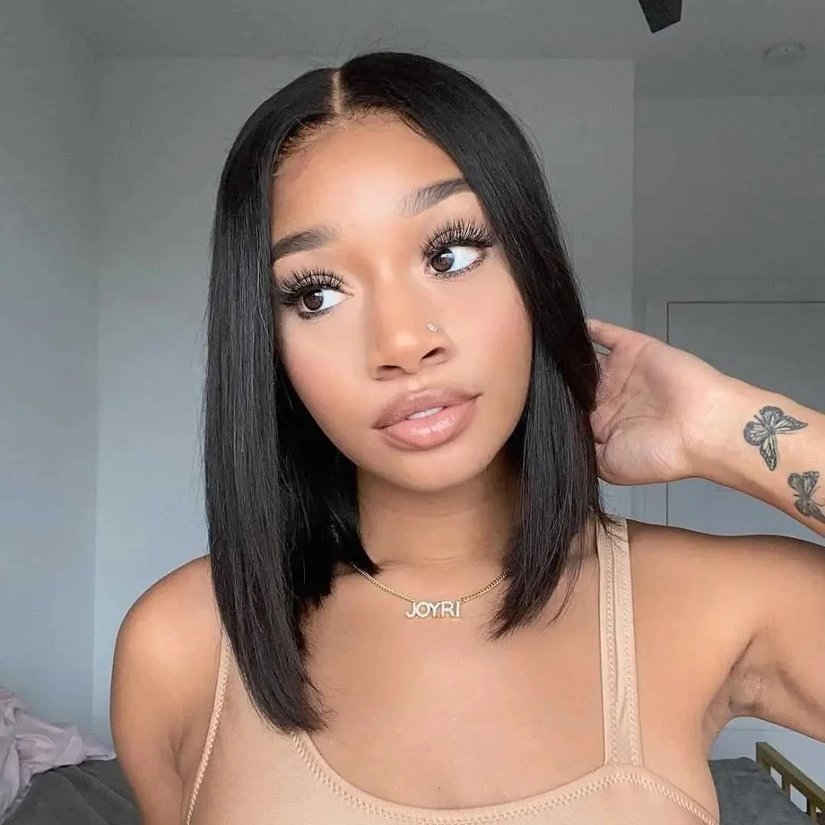 13x4 Straight Lace Frontal Bob Wig Human Hair Pre Plucked 12 Inch Hd Transparent 4x4 Lace Closure For Women Brazilian Wigs
13x4 Straight Lace Frontal Bob Wig Human Hair Pre Plucked 12 Inch Hd Transparent 4x4 Lace Closure For Women Brazilian Wigs