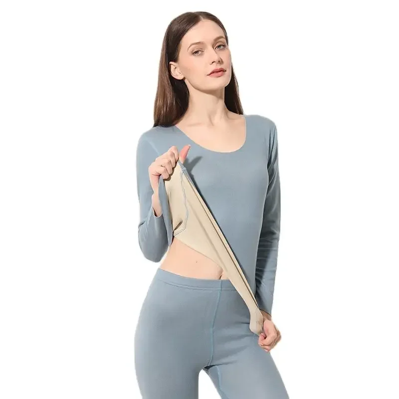 Women Autumn Winter Bottoming Shirt Plus Velvet T-shirt Thin Fiber Thermal
Women Autumn Winter Bottoming Shirt Plus Velvet T-shirt Thin Fiber Thermal