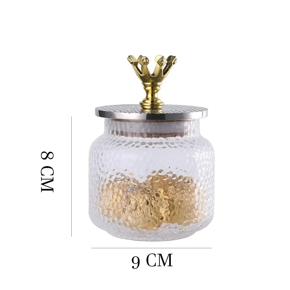 Home European-style Jar Living Coffee Decoration Ornament Room Storage Glass Light Table Crystal Luxury
Home European-style Jar Living Coffee Decoration Ornament Room Storage Glass Light Table Crystal Luxury