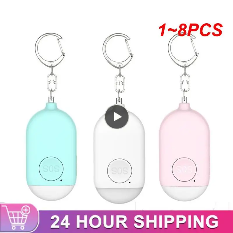 1~8PCS Self Defense Alarm 130dB Safety Scream Personal Alarm Keychain Emergency Alarm with LED Lights for Kid Girl Elderly
1~8PCS Self Defense Alarm 130dB Safety Scream Personal Alarm Keychain Emergency Alarm with LED Lights for Kid Girl Elderly