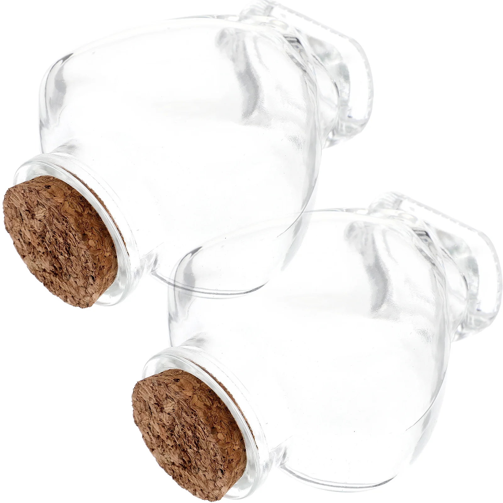 2 Pcs Wishing Bottle Desk Top Decor Glass Jar Cork Jars Transparent Drift Bottles Origami Craft Frascos
2 Pcs Wishing Bottle Desk Top Decor Glass Jar Cork Jars Transparent Drift Bottles Origami Craft Frascos