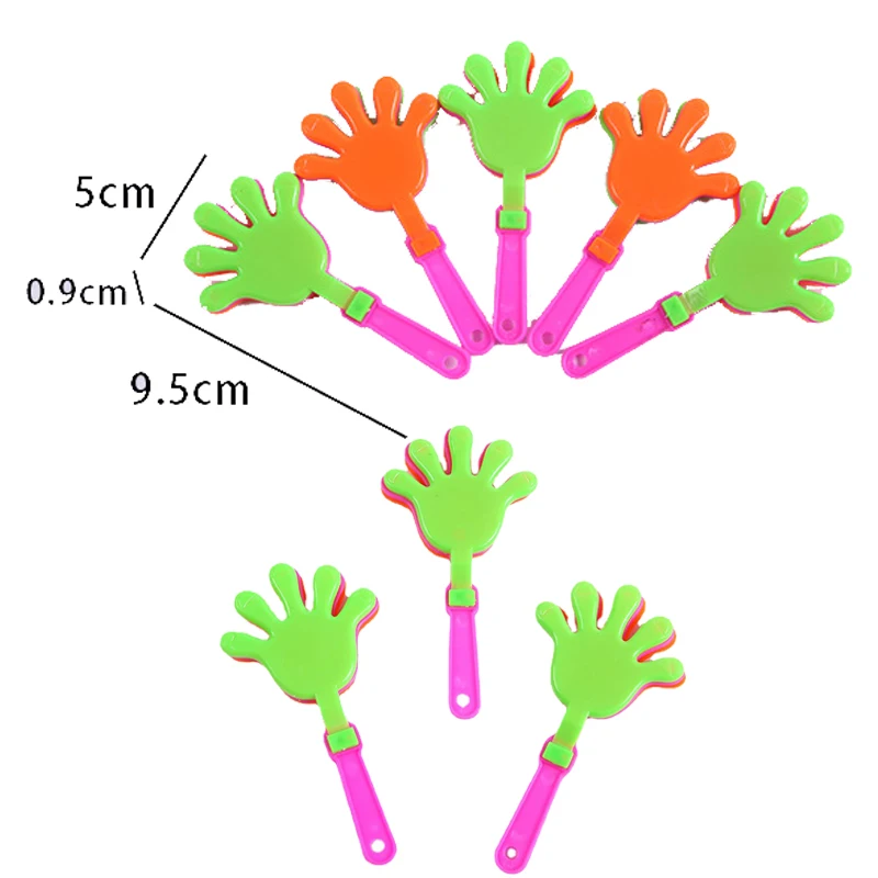 12 Pack Fashionable Colorful Mini Party Favors Small Toys Kids Plastic Clapper Toy Sound Noise Maker Pinata Filler Bag
12 Pack Fashionable Colorful Mini Party Favors Small Toys Kids Plastic Clapper Toy Sound Noise Maker Pinata Filler Bag