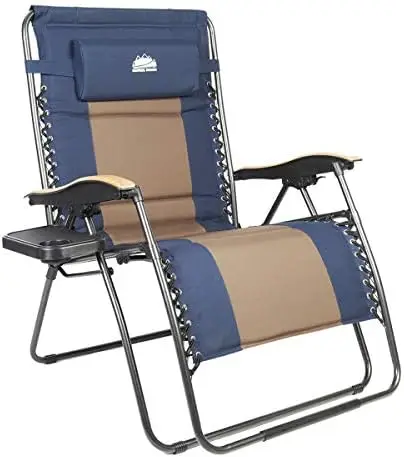 Gravity Chair Wood Armrest Padded XXL Folding Lounge Adjustable Recliner with Cup Holder & Side Table, 400lbs Weight Capaci Cha
Gravity Chair Wood Armrest Padded XXL Folding Lounge Adjustable Recliner with Cup Holder & Side Table, 400lbs Weight Capaci Cha