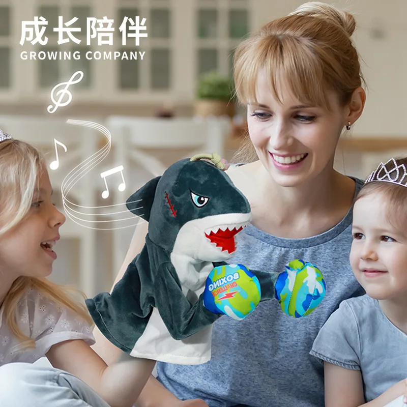 Animal Hand Puppets for Kids Boxing Shark Hand Puppets Interactive Social Skills Plush Toy with Voice Toys for Boys Girls Kids
Animal Hand Puppets for Kids Boxing Shark Hand Puppets Interactive Social Skills Plush Toy with Voice Toys for Boys Girls Kids