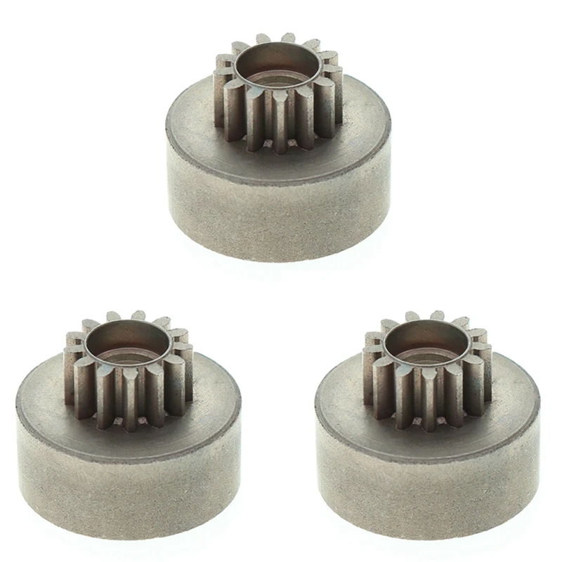 3X RC Car 13T Kyosho Clutch Bell Pinions Gear Metal For 1:8 RC Car Wltoys HPI HSP Traxxas Axial Redcat Himoto Hi Speed
3X RC Car 13T Kyosho Clutch Bell Pinions Gear Metal For 1:8 RC Car Wltoys HPI HSP Traxxas Axial Redcat Himoto Hi Speed