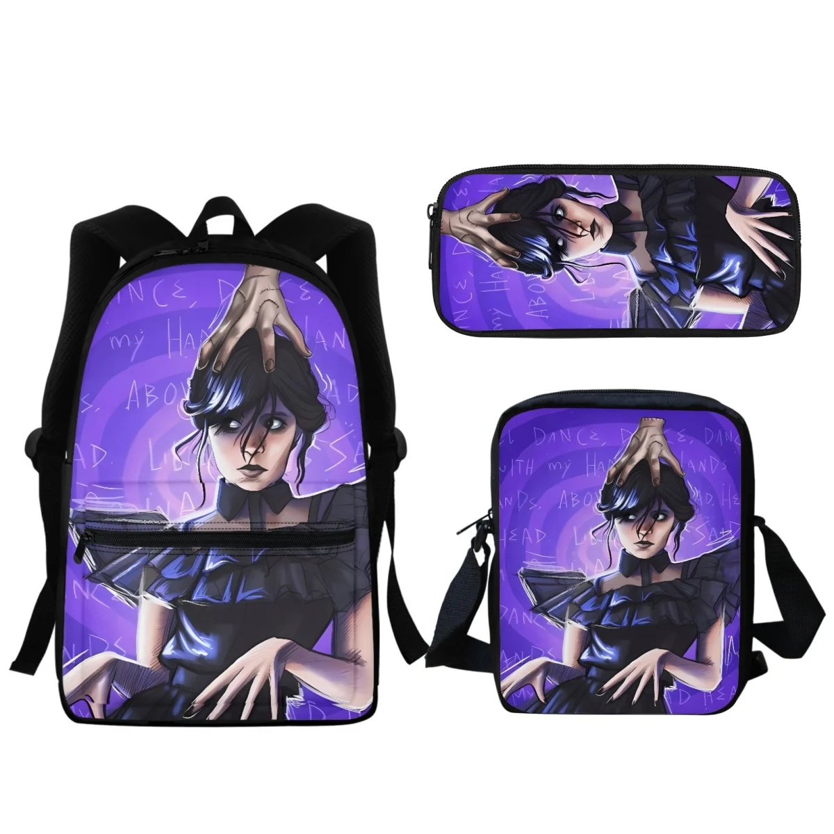 BookBags Gift Gothic Wednesday Anime Printed Girls Zipper Backpack Horror High Quality Children Primary School Schoolbags 2024
BookBags Gift Gothic Wednesday Anime Printed Girls Zipper Backpack Horror High Quality Children Primary School Schoolbags 2024