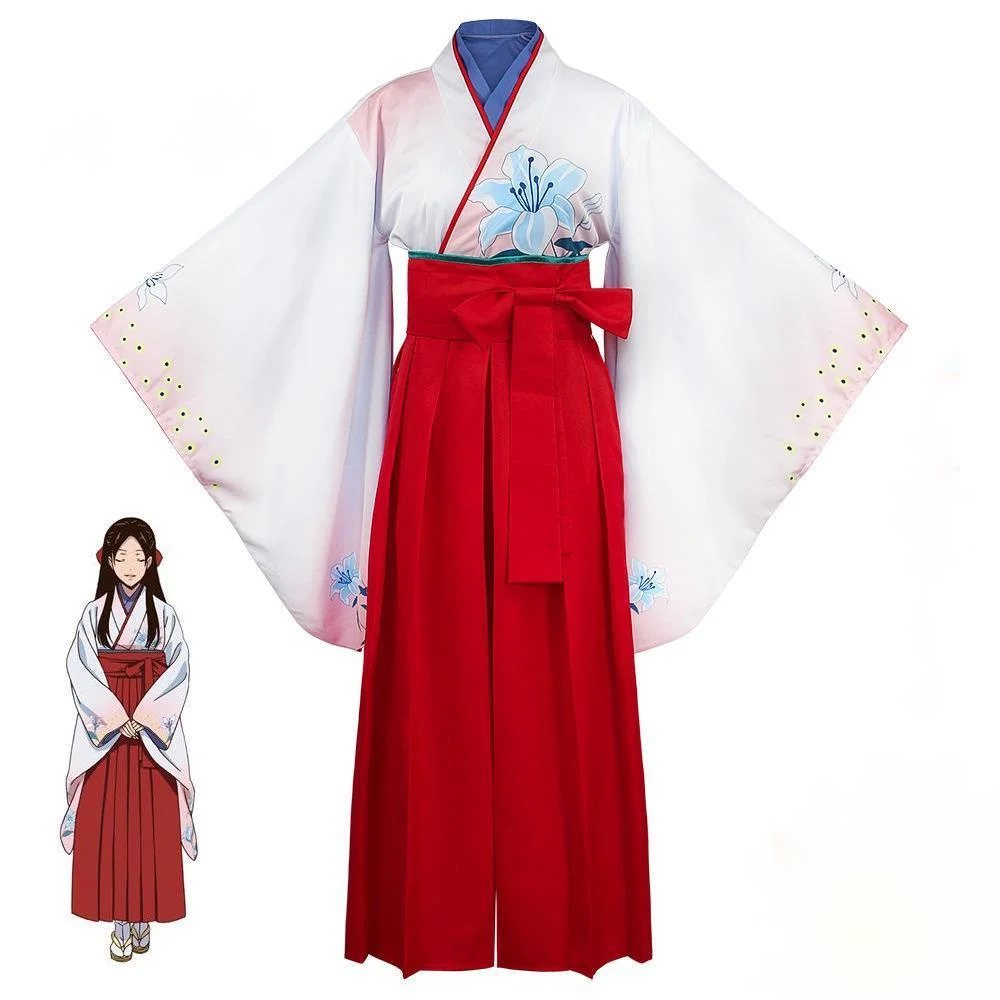 Anime Kakegurui Yuriko Nishinotouin Cosplay Costume Red Japanese kimono for Girls Women Dress Halloween Party Hanfu Outfit
Anime Kakegurui Yuriko Nishinotouin Cosplay Costume Red Japanese kimono for Girls Women Dress Halloween Party Hanfu Outfit
