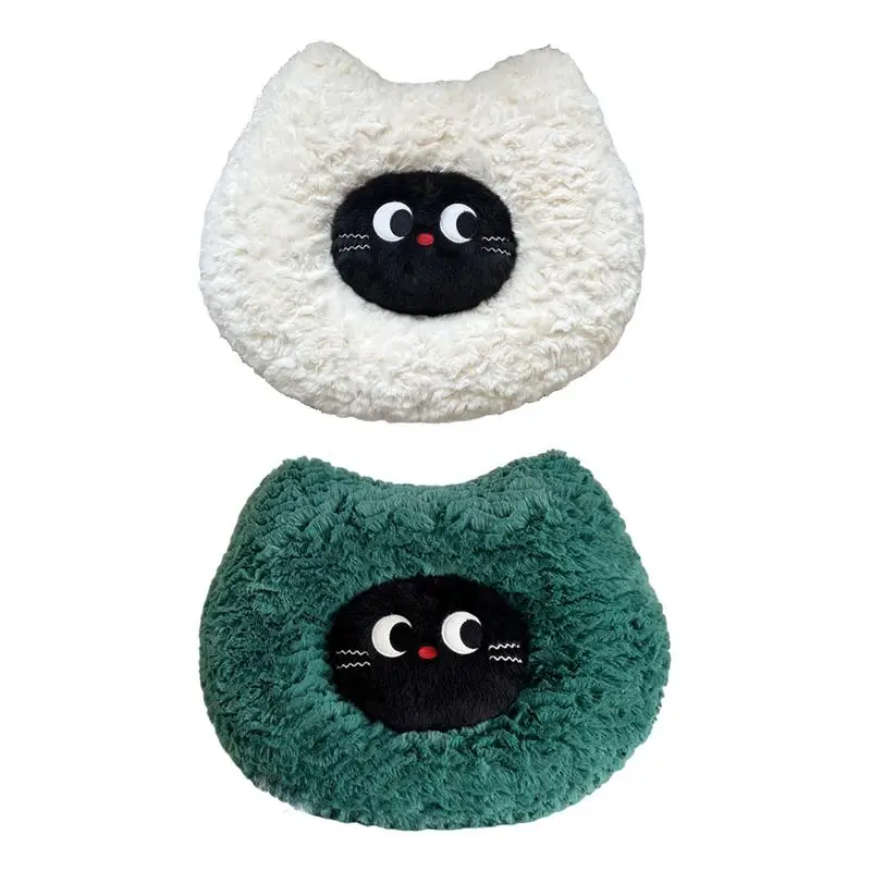 Cat Plush Pillow Kawaii Black Green Cat Head Throw Pillow Sofa Chair Seat Cushion Present For Daily Resting Room Decoration
Cat Plush Pillow Kawaii Black Green Cat Head Throw Pillow Sofa Chair Seat Cushion Present For Daily Resting Room Decoration
