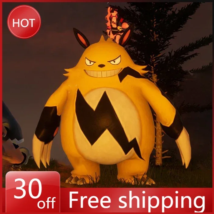 22cm New Product Palworld Plush Game Lightning Bear Figure Mian Youyou Peripheral Electric Beast Cotton Stuffed Doll Gift Toys
22cm New Product Palworld Plush Game Lightning Bear Figure Mian Youyou Peripheral Electric Beast Cotton Stuffed Doll Gift Toys