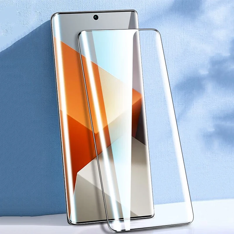 Изогнутое закаленное стекло для Redmi Note 13 Pro + 3D, Защита экрана для Note13Pro + 13ProPlus, прозрачная защитная пленка с защитой от синего излучения
Изогнутое закаленное стекло для Redmi Note 13 Pro + 3D, Защита экрана для Note13Pro + 13ProPlus, прозрачная защитная пленка с защитой от синего излучения