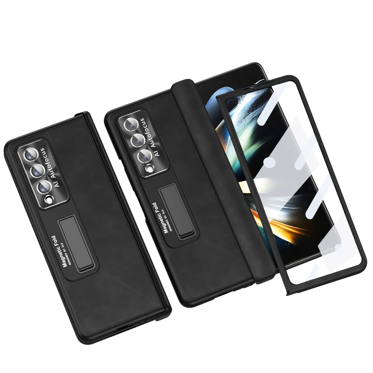 Матовый кожаный чехол для телефона на весь корпус для Samsung Galaxy Z Fold4 5G Fold4 Fold 3 Fold3 Zfold4, экранная стеклянная пленка, чехлы
Матовый кожаный чехол для телефона на весь корпус для Samsung Galaxy Z Fold4 5G Fold4 Fold 3 Fold3 Zfold4, экранная стеклянная пленка, чехлы