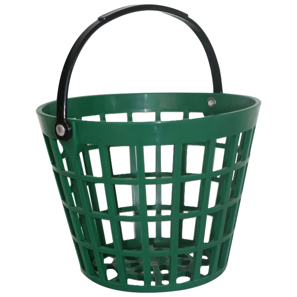 

Golf Pick up Basket Storage Shelves Golfs Ball Golfing Container Plastic Portable Golfball Supplies Sports Club Accessory