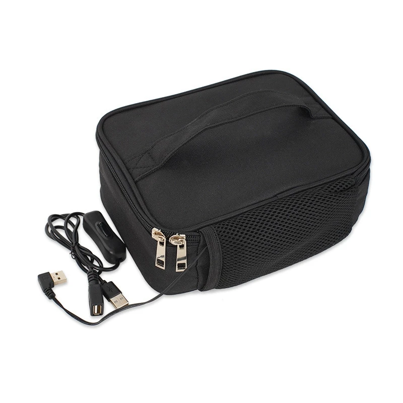 USB Power Bank Food Heating Lunch Box Waterproof Picnic Food Warmer Container Bag Electric Lunch Box Bag
USB Power Bank Food Heating Lunch Box Waterproof Picnic Food Warmer Container Bag Electric Lunch Box Bag