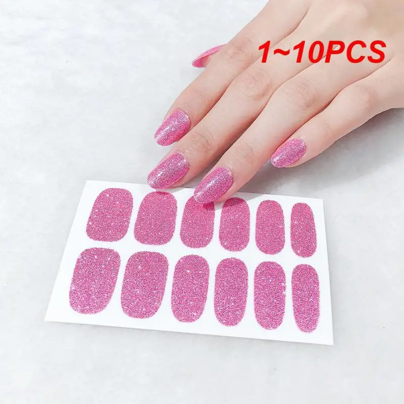 1-10 шт., самоклеящиеся наклейки для ногтей 
1-10 шт., самоклеящиеся наклейки для ногтей