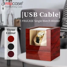 FRUCASE Wooden Watch Winder for Automatic Watches Watch(Covered version with battery option) FRUCASE Wooden Watch Winder for Automatic Watches Watch(Covered version with battery option)