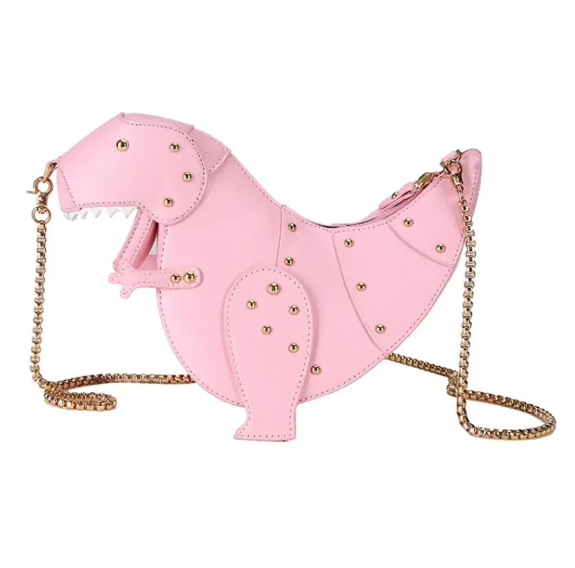 Dinosaur Design Bag Rivets Pu Leather Women's Purses Handbags Shoulder Chain Bag Designer Small Crossbody Bag Female Clutch Bag
Dinosaur Design Bag Rivets Pu Leather Women's Purses Handbags Shoulder Chain Bag Designer Small Crossbody Bag Female Clutch Bag