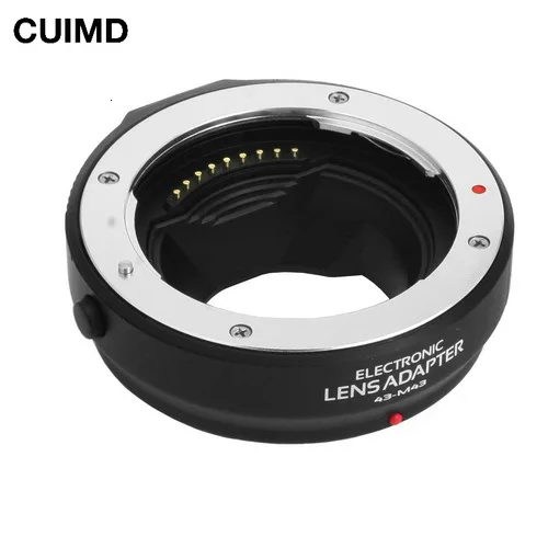 Адаптер объектива с автофокусом 43-M43 AF для объектива Four Thirds M43 для Olympus Panasonic Micro 4/3 мм F3 M4/3 43
Адаптер объектива с автофокусом 43-M43 AF для объектива Four Thirds M43 для Olympus Panasonic Micro 4/3 мм F3 M4/3 43