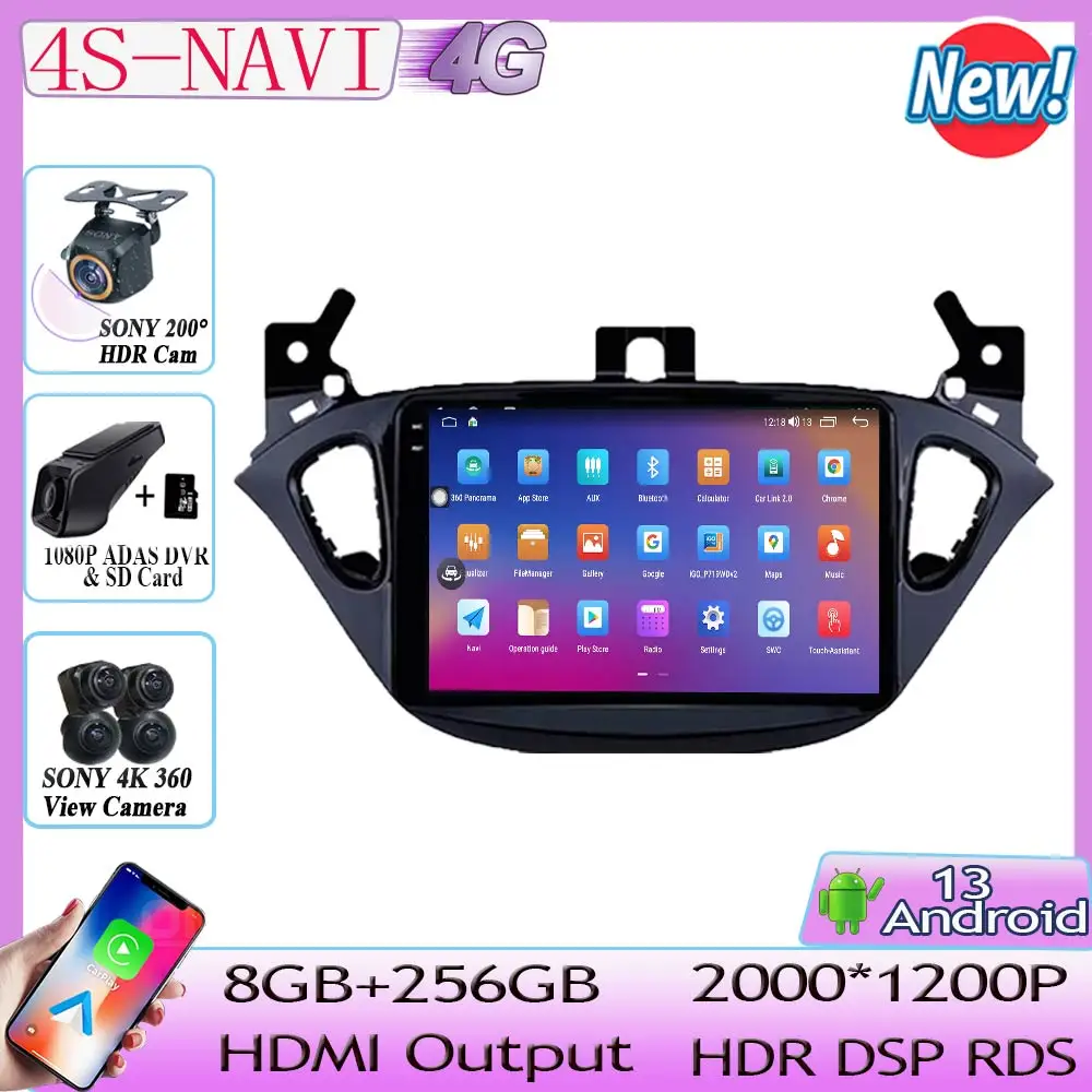 7862 CPU Android 13 For Opel Corsa E 2014 2015 2016 2017 Car Radio multimedia player navigation GPS No 2din DVD 5G WIFI BT QLED
7862 CPU Android 13 For Opel Corsa E 2014 2015 2016 2017 Car Radio multimedia player navigation GPS No 2din DVD 5G WIFI BT QLED