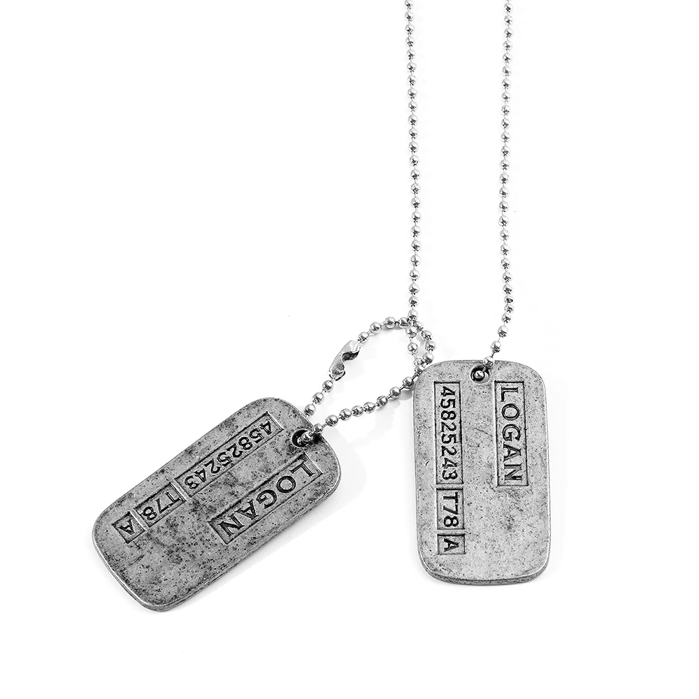 the Avengers Superhero Wolverine Pendant Necklace Logan Hang Tag Neck Chain Movie Fans Collection Commemorative Jewelry
the Avengers Superhero Wolverine Pendant Necklace Logan Hang Tag Neck Chain Movie Fans Collection Commemorative Jewelry