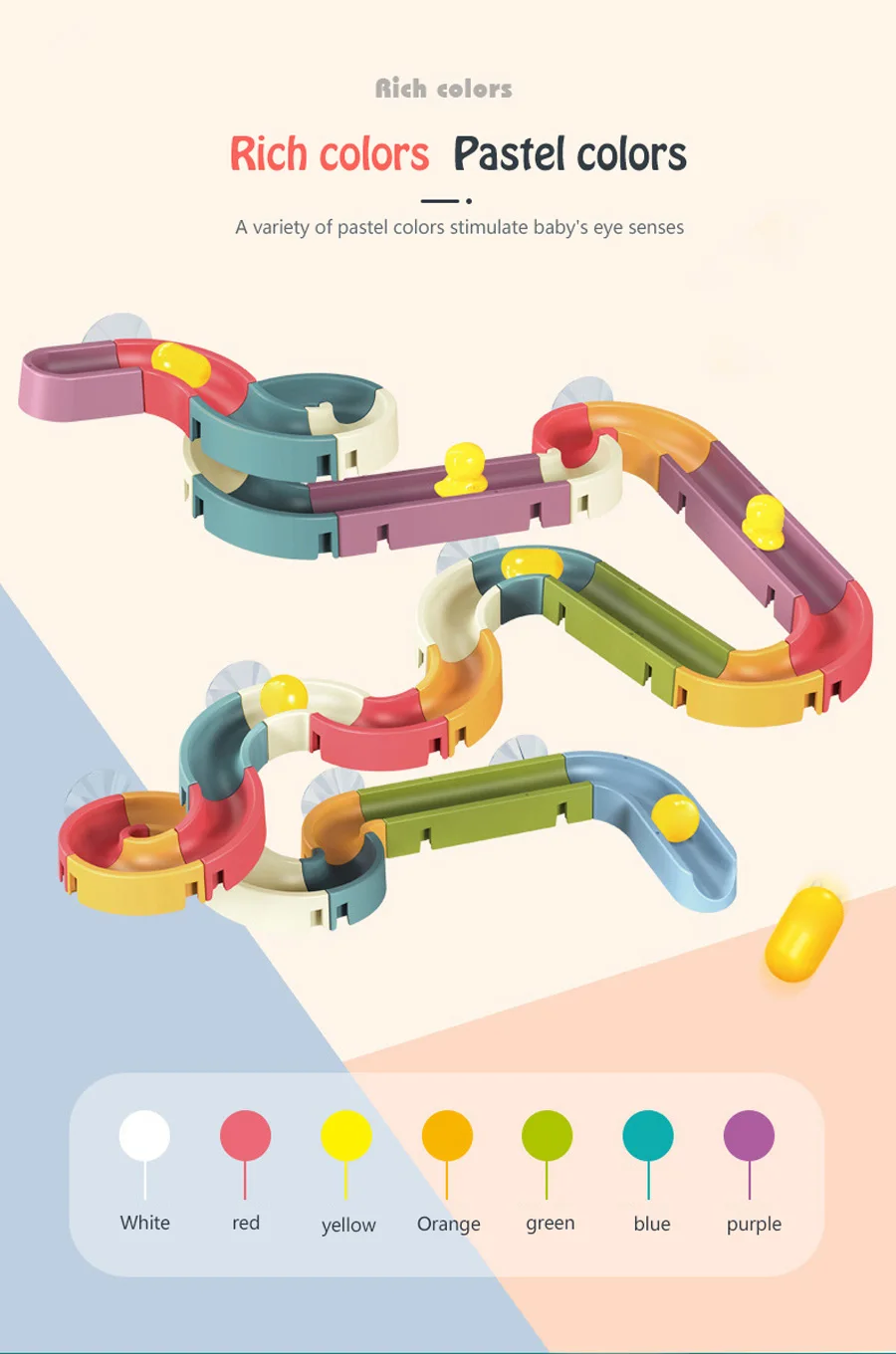 Assembling Track Ball Slide Baby Suction Cup Kids DIY Bath Toy Bathroom Bathtub Pool Shower Toy Set Water Games Children's Toys Assembling Track Ball Slide Baby Suction Cup Kids DIY Bath Toy Bathroom Bathtub Pool Shower Toy Set Water Games Children's Toys