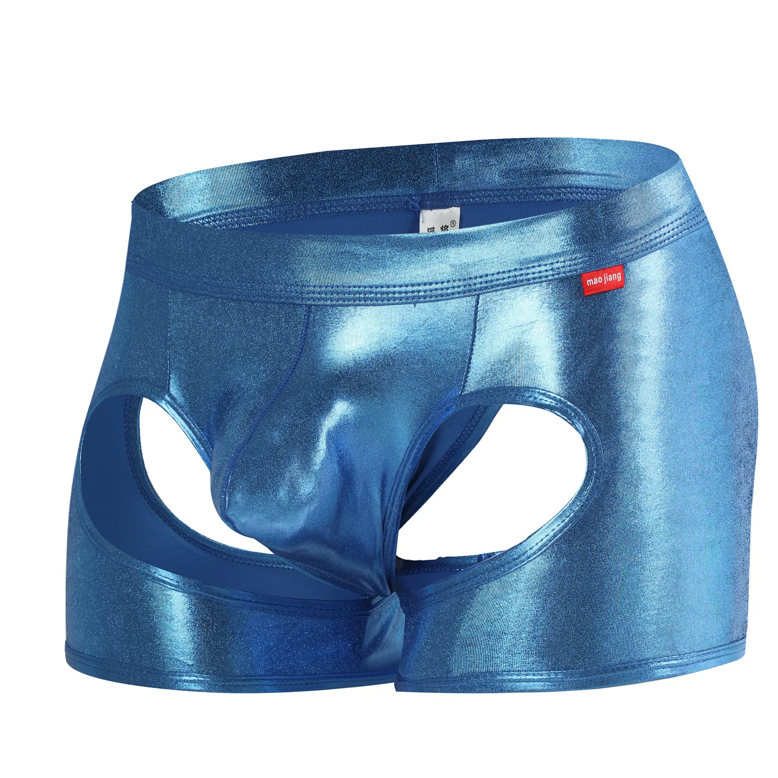 Men's Sexy PU Open Buttocks Boxers U Convex Big Bag T Back Underwear Men Breathable G-String Faux Leather Open Back Hip Panties
Men's Sexy PU Open Buttocks Boxers U Convex Big Bag T Back Underwear Men Breathable G-String Faux Leather Open Back Hip Panties