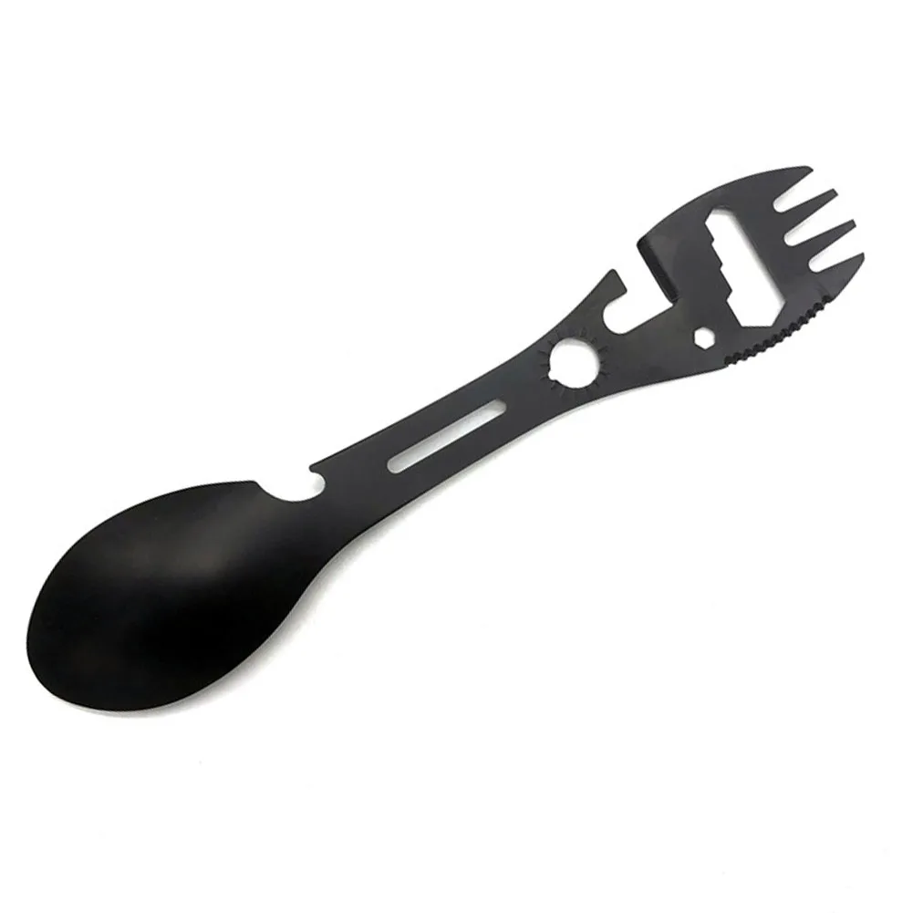 Multi-function Wrench Bottle Opener Spoon Can Opener Spoon Fork Opener Multi-Tool Camping Backpacking And SurvivalKit Spork
Multi-function Wrench Bottle Opener Spoon Can Opener Spoon Fork Opener Multi-Tool Camping Backpacking And SurvivalKit Spork