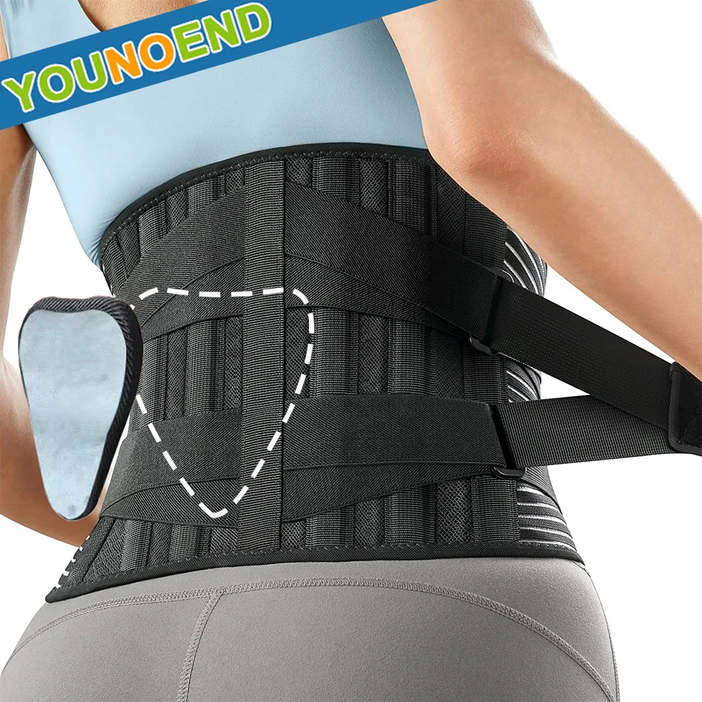 Adjustable Waist Support Belt Anti-skid Lumbar Back Brace for Lower Back Pain Relief, Sciatica, Scoliosis, Herniated Disc, Work
Adjustable Waist Support Belt Anti-skid Lumbar Back Brace for Lower Back Pain Relief, Sciatica, Scoliosis, Herniated Disc, Work
