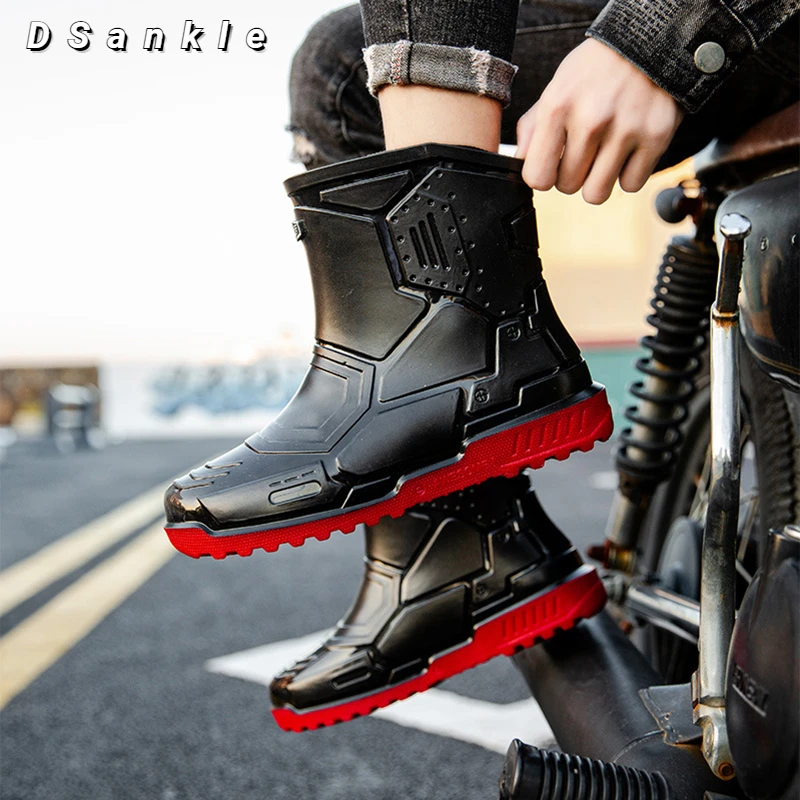 Men Ankle Platform Rain Boots Spring New Fashion Nonslip Waterproof Shoes Solid Color Middle Barrel Rainboots Fishing Shoes
Men Ankle Platform Rain Boots Spring New Fashion Nonslip Waterproof Shoes Solid Color Middle Barrel Rainboots Fishing Shoes