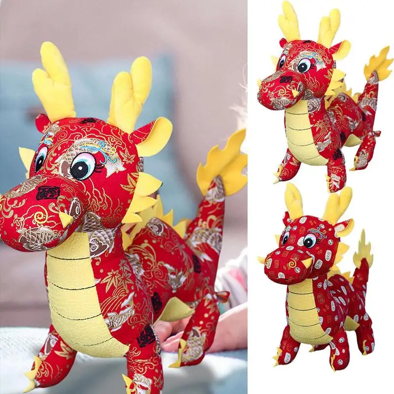 30cm Cartoon Zodiac Dragon Year Mascot Chinese Dragon Plush Toys 2024 New Years Decor Soft Stuffed Animal Dinosaur Doll Gifts
30cm Cartoon Zodiac Dragon Year Mascot Chinese Dragon Plush Toys 2024 New Years Decor Soft Stuffed Animal Dinosaur Doll Gifts