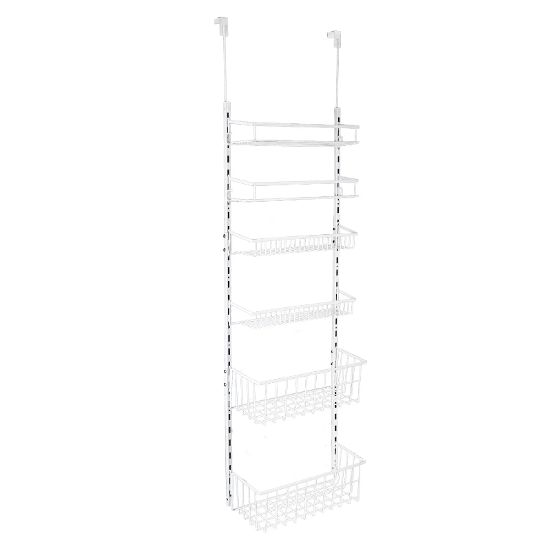Rack Organizer with 6 Adjustable Shelves Powder Coated Steel White Bathroom organizer Shelf Bathroom shelves Bathroom organizer
Rack Organizer with 6 Adjustable Shelves Powder Coated Steel White Bathroom organizer Shelf Bathroom shelves Bathroom organizer