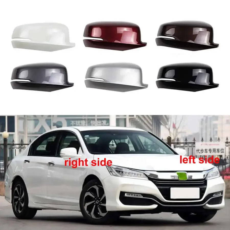 

For Honda Accord 9th 2014 2015 2016 2017 Car Accessories Rearview Mirror Cover Side Mirrors Housing Shell with Lamp Type