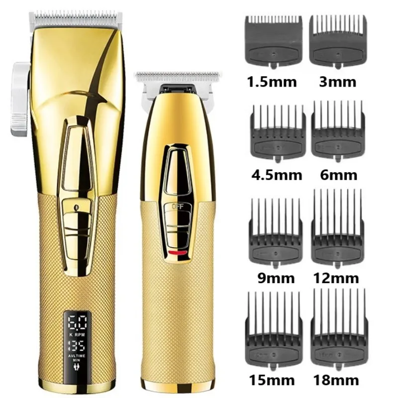 Professional Hair Clipper for Men Adjustable Electric Beard Hair Trimmer Rechargeable Barber Machine Cordless Metal Handle
Professional Hair Clipper for Men Adjustable Electric Beard Hair Trimmer Rechargeable Barber Machine Cordless Metal Handle