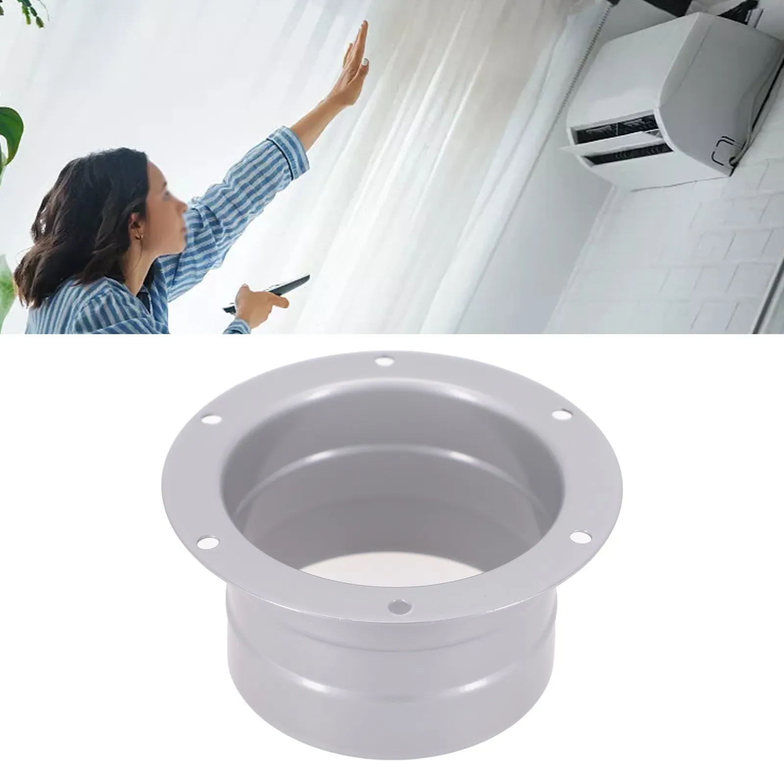 Adapter Flange Connection Flange Flange Adapter Galvanized Gray Metal Vent Pipe Wall 100mm 1pcs 200mm Brand New
Adapter Flange Connection Flange Flange Adapter Galvanized Gray Metal Vent Pipe Wall 100mm 1pcs 200mm Brand New
