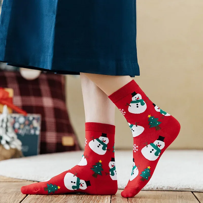 Christmas Theme Socks Female Instagram Cute Cartoon Gingerbread Man Santa Claus New Year Gift Tube Cotton Socks
Christmas Theme Socks Female Instagram Cute Cartoon Gingerbread Man Santa Claus New Year Gift Tube Cotton Socks