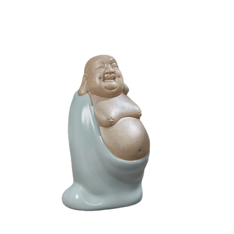 Maitreya Decoration Ceramic Big Belly Statue Ornament Chinese Household Hallway Wine Cabinet Desktop TV Cabinet Decoration
Maitreya Decoration Ceramic Big Belly Statue Ornament Chinese Household Hallway Wine Cabinet Desktop TV Cabinet Decoration