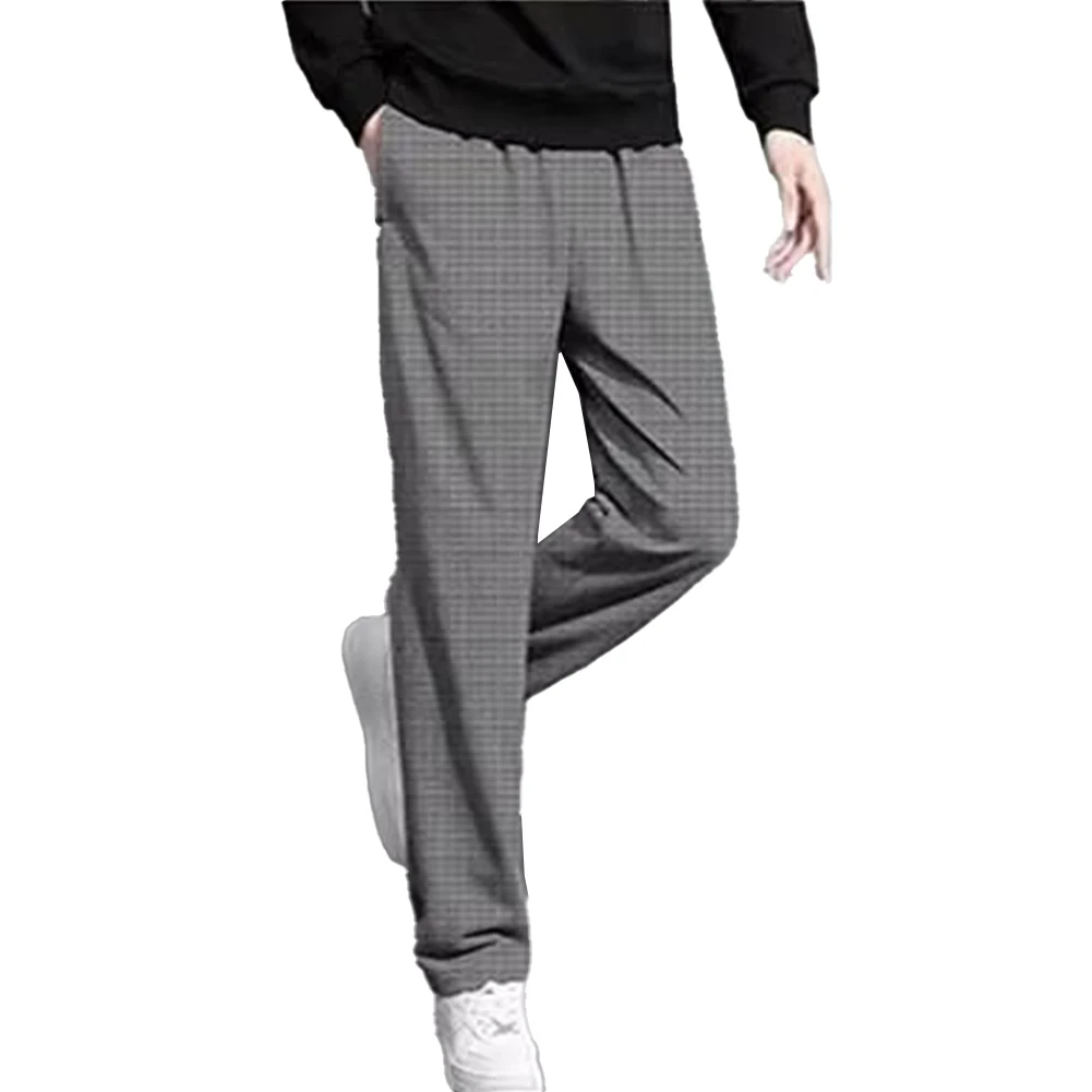 Casual Men's Baggy Straight Pants Breathable Elastic Solid Color Soft Sports Sweatpants Pants Trousers Man Clothing
Casual Men's Baggy Straight Pants Breathable Elastic Solid Color Soft Sports Sweatpants Pants Trousers Man Clothing