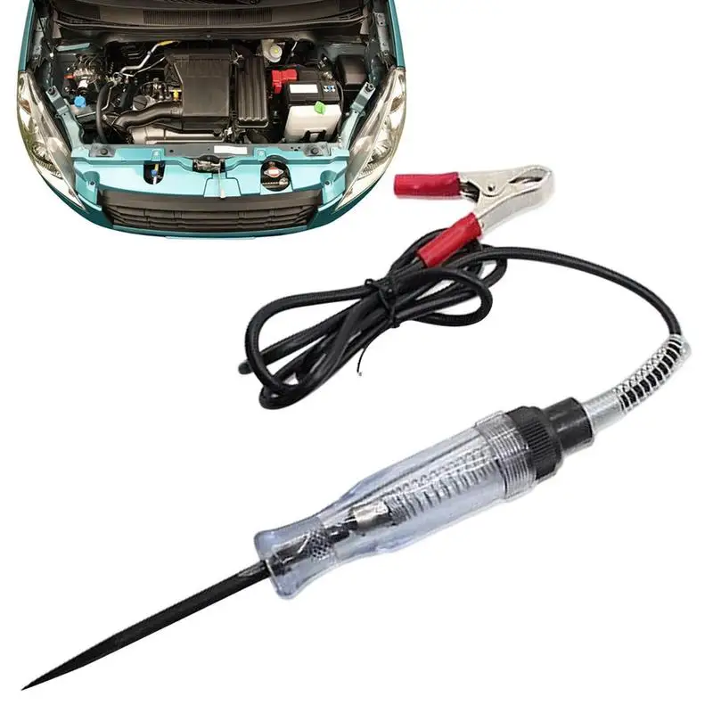 

Circuit Tester Diagnostic Test Tools Car Circuit Tester 6V 24V DC Voltage Continuity Tester Automotive Light Probe Pen Test Tool