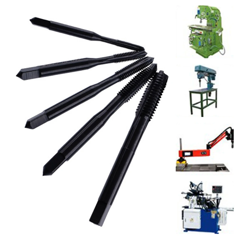Brand New Tap Straight Groove Tap 5pcs Set Black Drill HSS M3-M8 Machine Screw Thread Suitable For Bicycle Repair
Brand New Tap Straight Groove Tap 5pcs Set Black Drill HSS M3-M8 Machine Screw Thread Suitable For Bicycle Repair