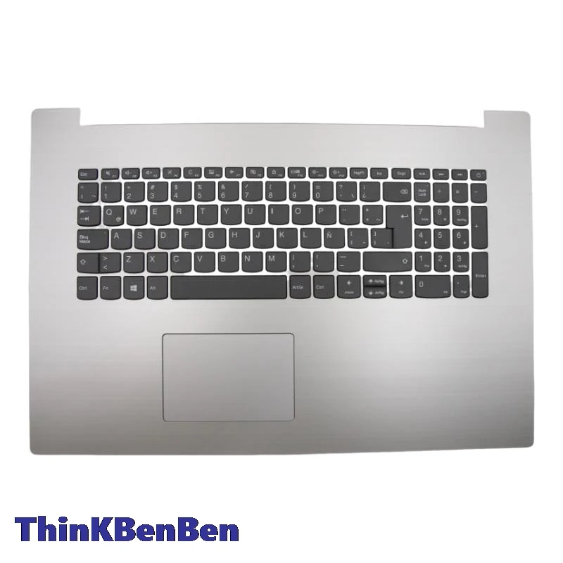 Клавиатура с испанской раскладкой для латиноамериканских языков, платиновая, серая Верхняя Крышка корпуса для ноутбука Lenovo Ideapad 330 17 17IKB 17AST 5CB0R20202
Клавиатура с испанской раскладкой для латиноамериканских языков, платиновая, серая Верхняя Крышка корпуса для ноутбука Lenovo Ideapad 330 17 17IKB 17AST 5CB0R20202