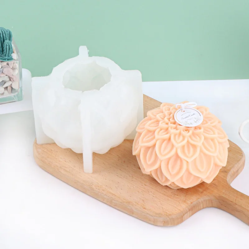 3D Lotus Candle Silicone Mold Handmade Petal Flower Candle Making Kit Diy Craft Plaster Resin Soap Mold Valentine's Day Gift 
3D Lotus Candle Silicone Mold Handmade Petal Flower Candle Making Kit Diy Craft Plaster Resin Soap Mold Valentine's Day Gift