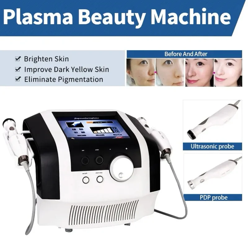 

Home Salon Use 2In1 Plasma Shower Care Machine Ultrasonic Ultrasound Skin Tightening Anti Wrinkle Facial Massage Pore Removal