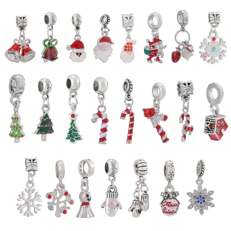 2Pcs/Lot Snowflake Charm Bracelet With Santa Claus Pendants New Design European Style For Women Kids Christmas Gift Making
2Pcs/Lot Snowflake Charm Bracelet With Santa Claus Pendants New Design European Style For Women Kids Christmas Gift Making